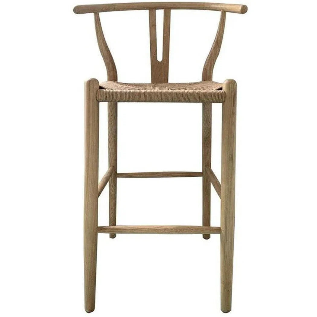 24 Inch Counter Stool Natural Scandinavian Counter Stools LOOMLAN By Moe's Home