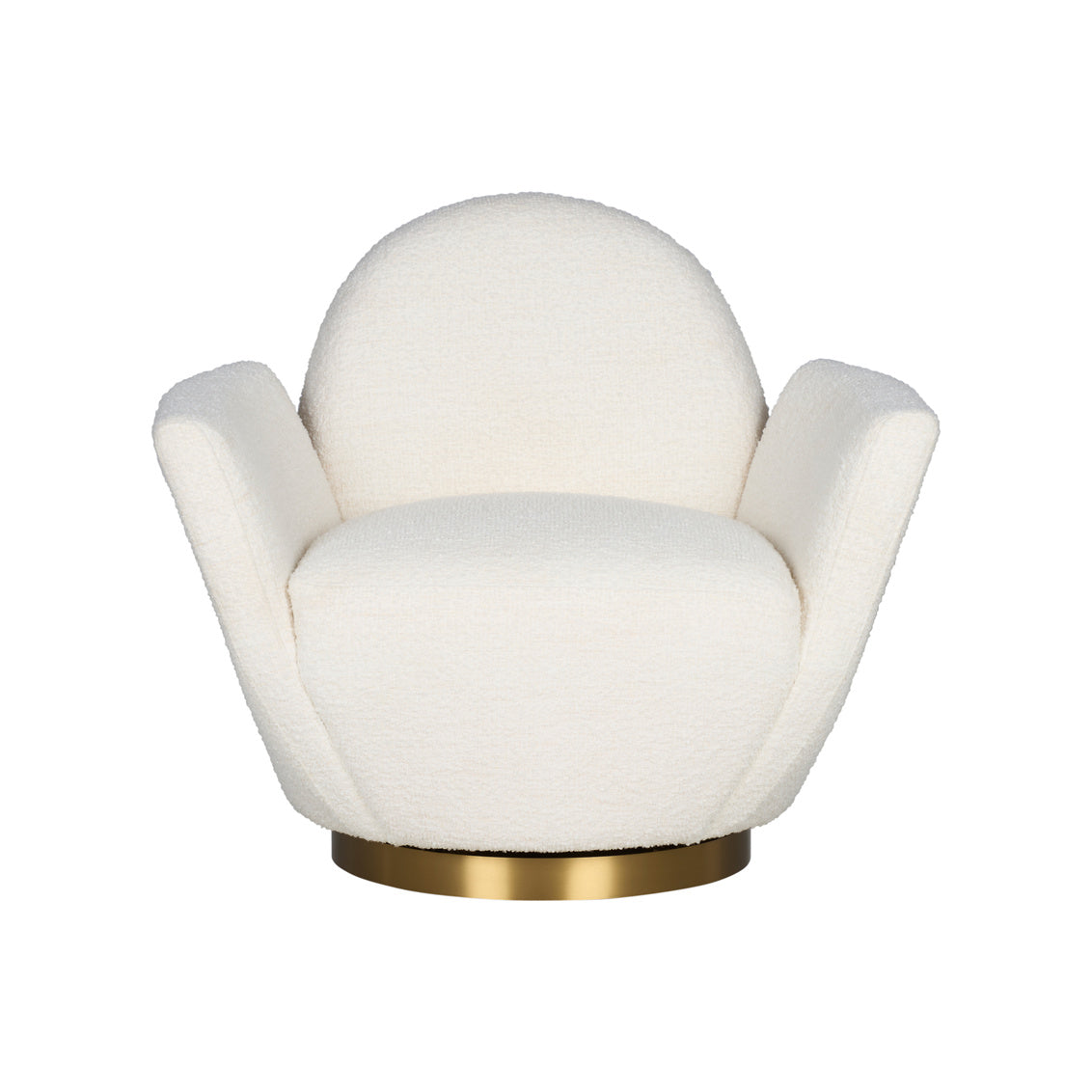 Wildwood Alba Velvet Swivel Club Chair