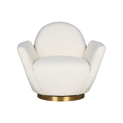 Wildwood Alba Velvet Swivel Club Chair
