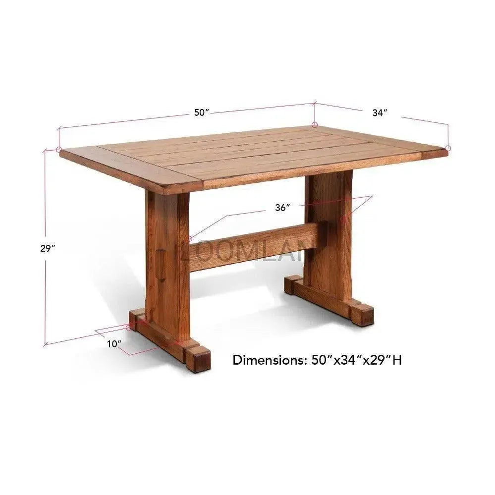 Sedona Breakfast Nook Set With Storage Bench -- view 20