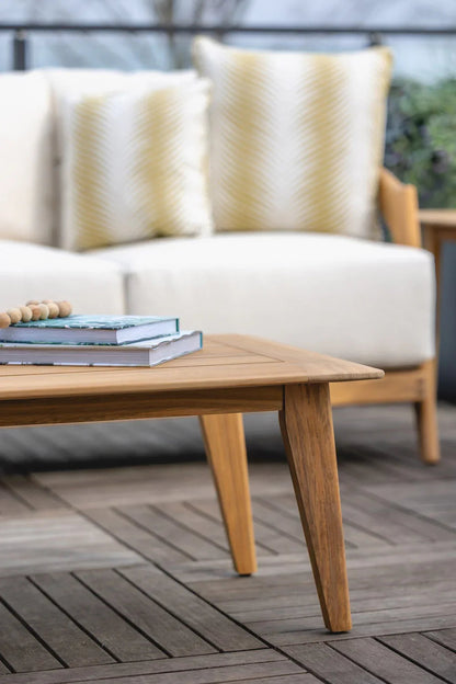 Alpine Teak Wooden Outdoor Cocktail Table