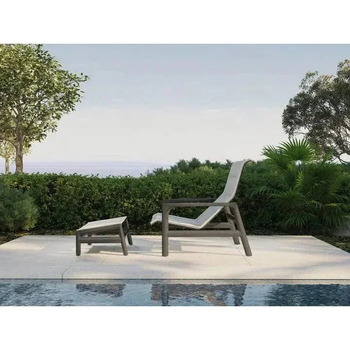Castelle Berkeley Padded Sling Chair Ottoman 2 PC Set -- view 15