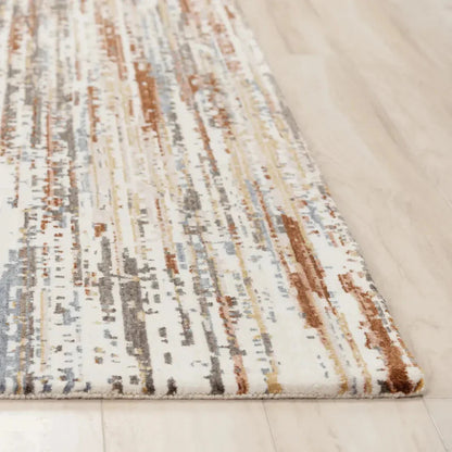 Buol Abstract Rust Large Area Rugs For Living Room -- rust