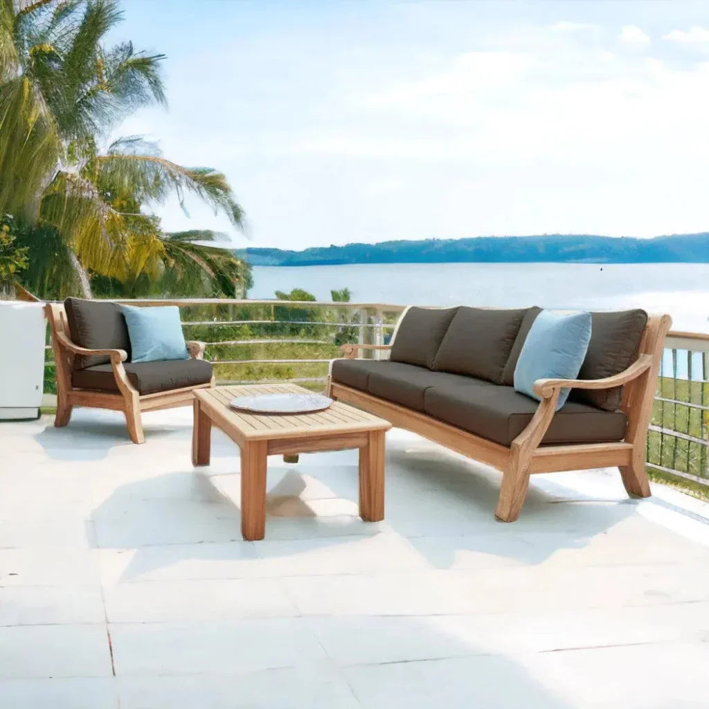 Sonoma 4PC Outdoor Patio Deep Set Sunbrella -- view 16