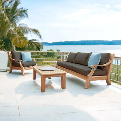 Sonoma 4PC Outdoor Patio Deep Set Sunbrella -- view 16