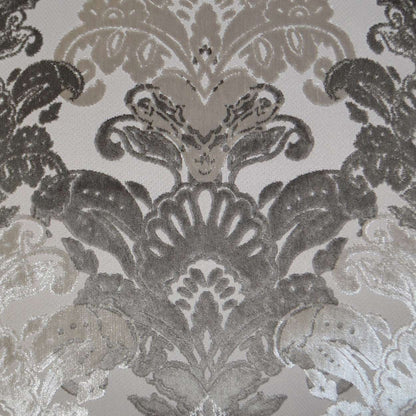 D.V. Kap Schubert Handmade Silver Throw Pillow