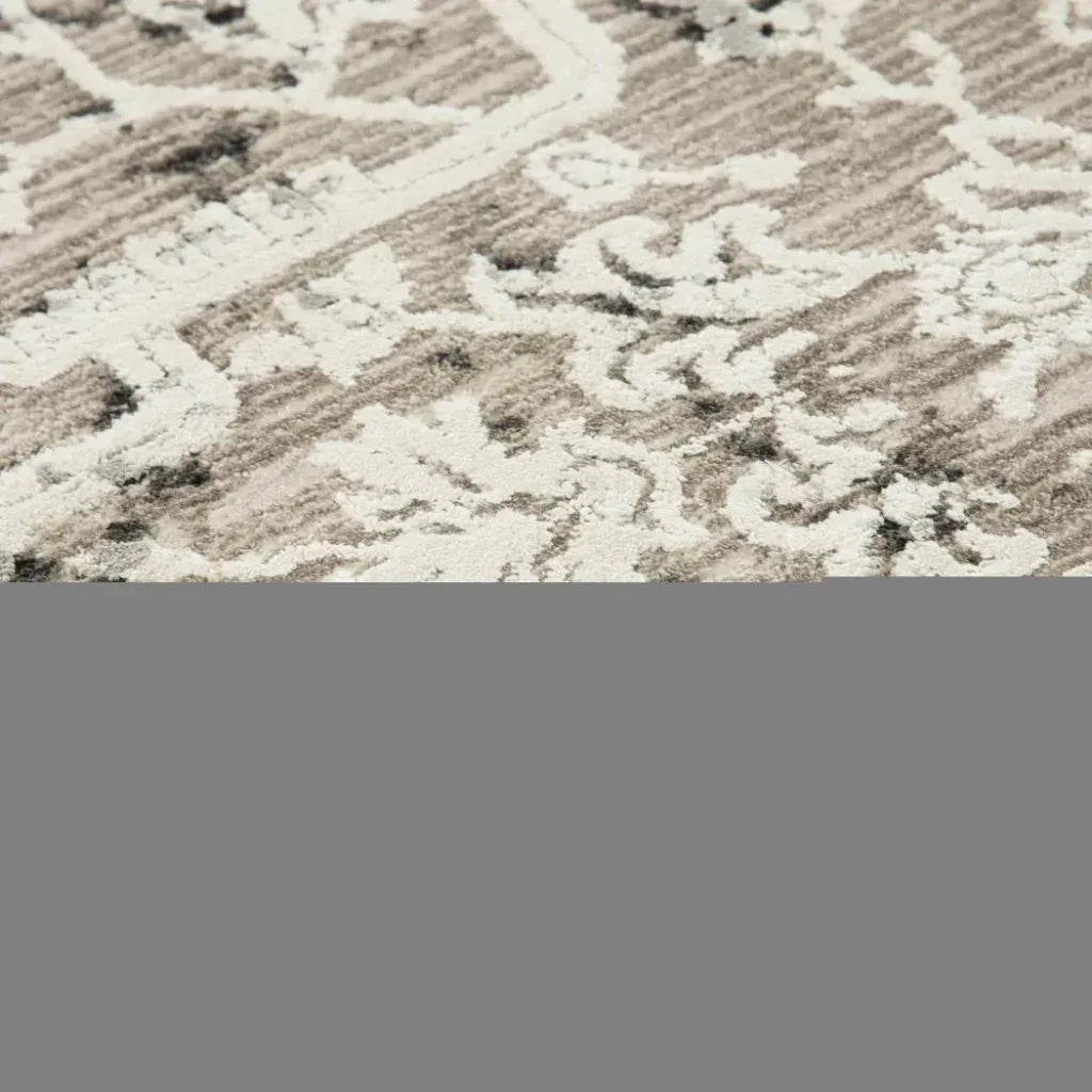 Bria Medallion Natural Area Rugs For Living Room -- natural