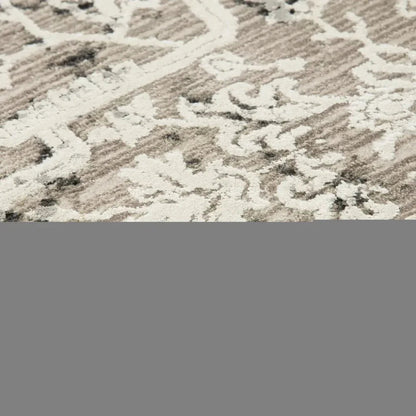Bria Medallion Natural Area Rugs For Living Room -- natural