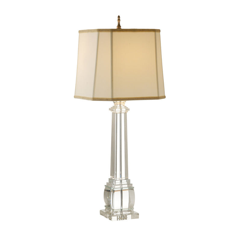 Wildwood Copely Solid Crystal Modern Design Table Lamp