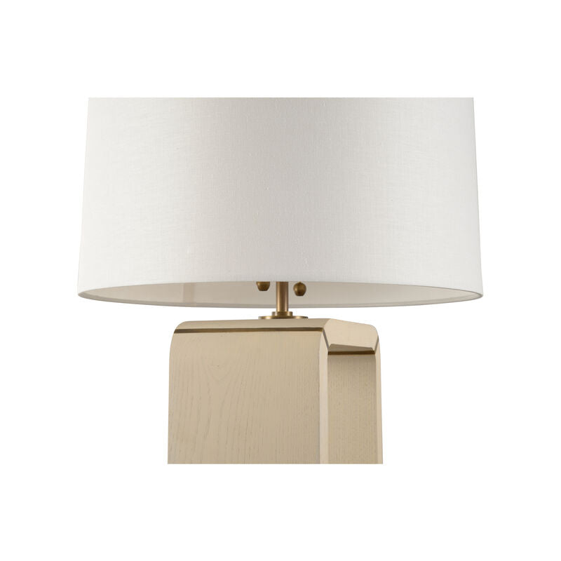 Wildwood Oak Island Coastal Design Wooden Table Lamp