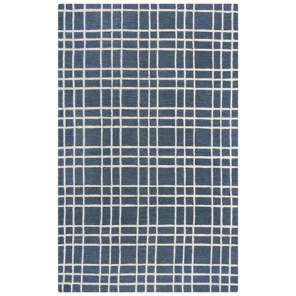 Ceas Plaid Blue Living Room Rug