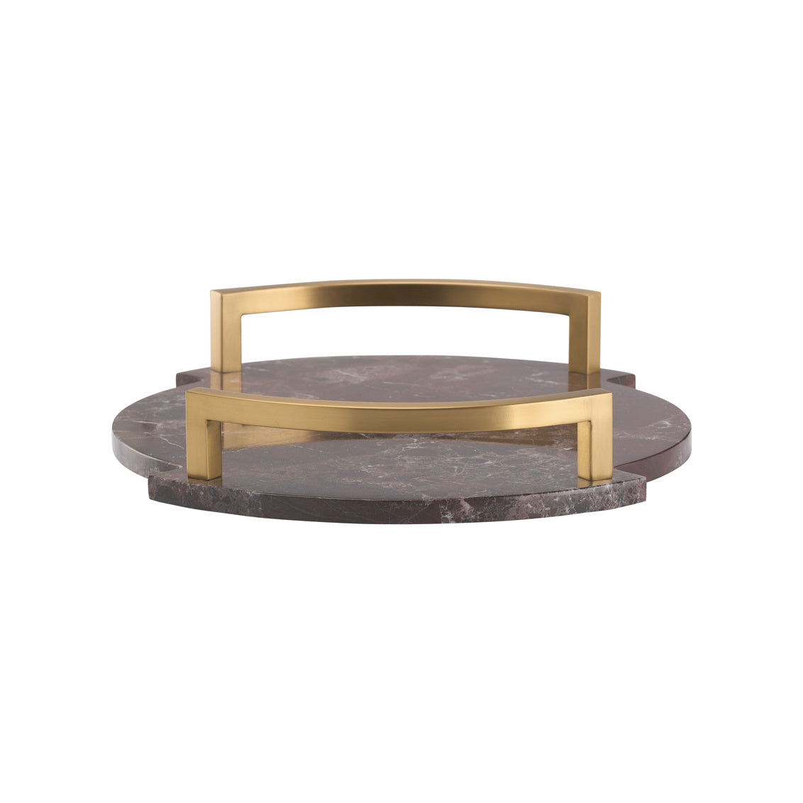 Wildwood Hopkins Maroon Marble Tray