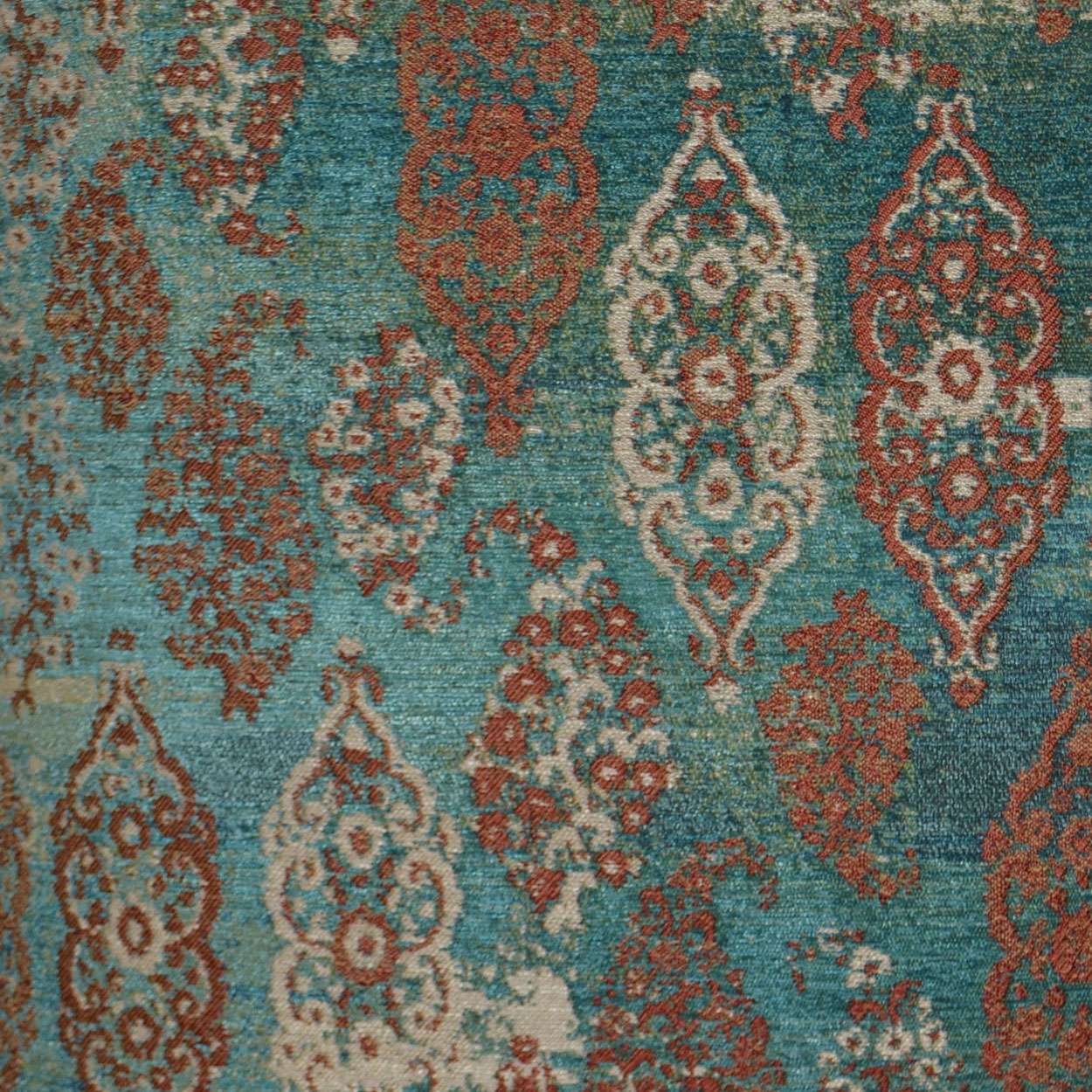 D.V. Kap Collette Handmade Teal Throw Pillow