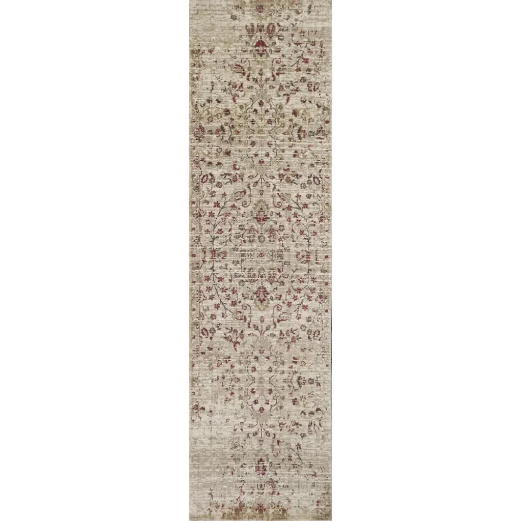 Arin Floral Red Large Area Rugs For Living Room - LOOMLAN - LOOMLAN - Area Rugs