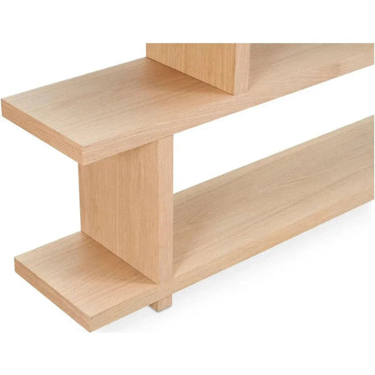 Miri Light Brown Wood Etagere -- view 5