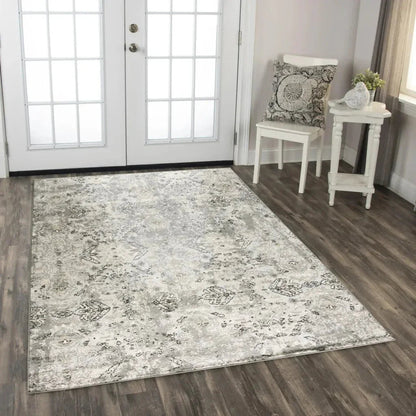 Cool Gray Kitchen Hallway Runner Rug -- gray