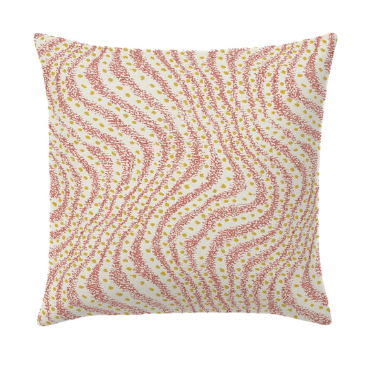 Calder Grapefruit Handmade Outdoor Pillow