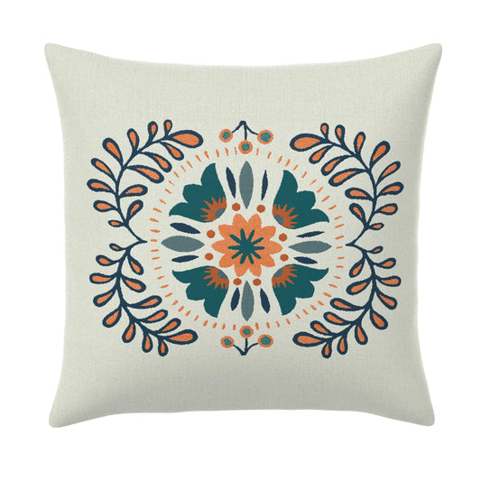 Otomia Medallion Resort Handmade Outdoor Pillow