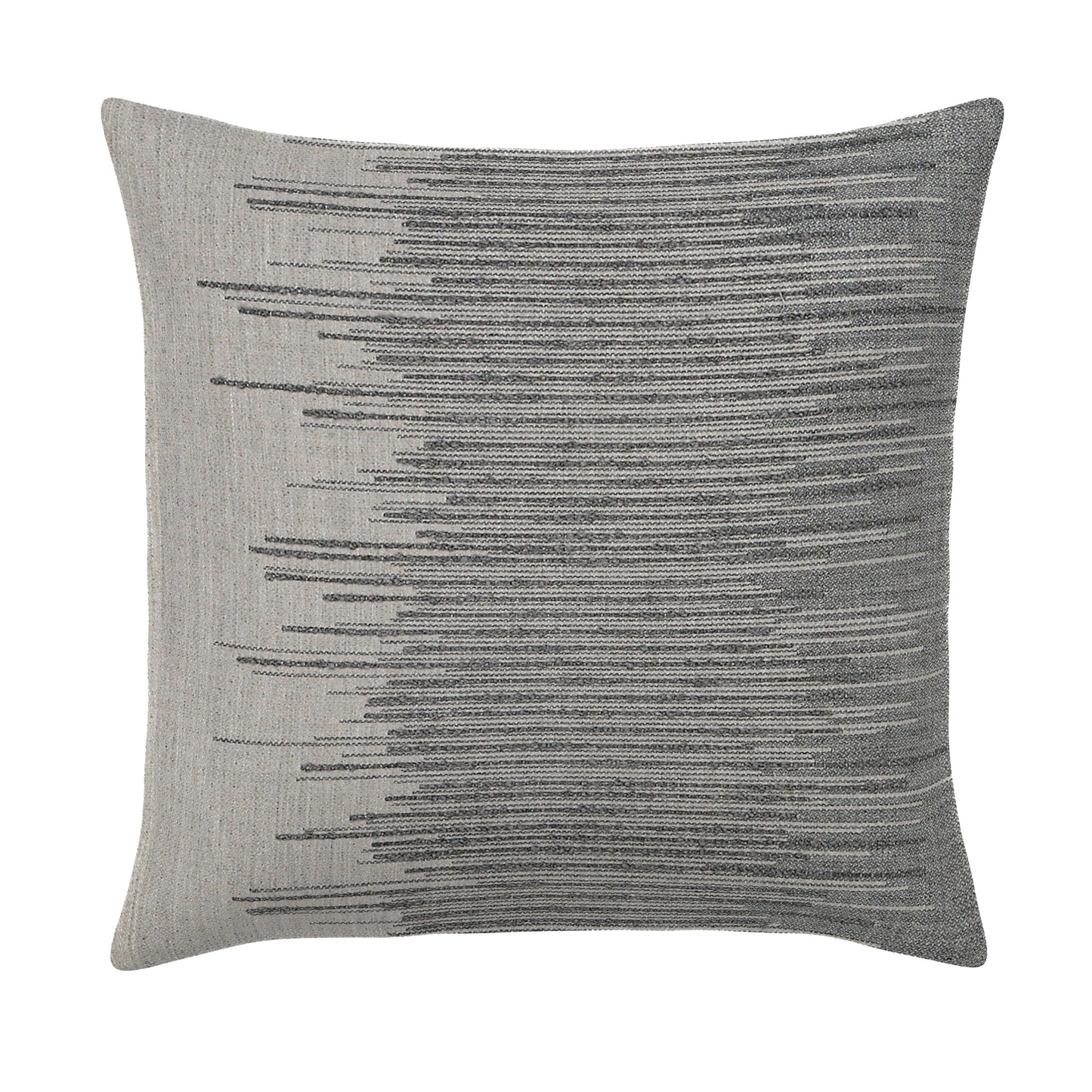 Expanse Gray Double Side Handmade Outdoor Pillow