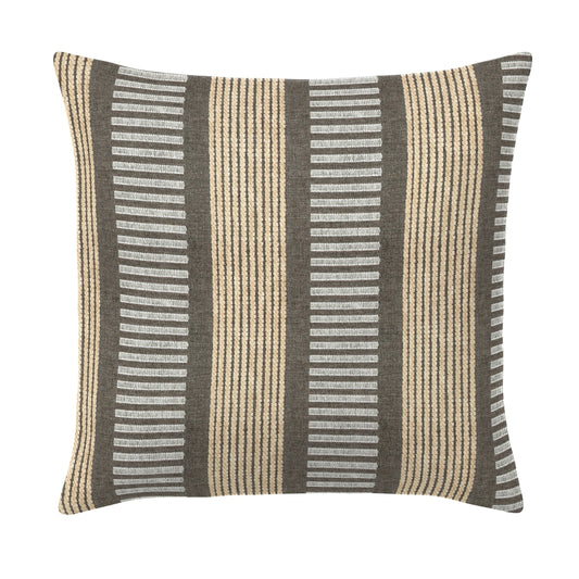 Sideline Mocha Handmade Outdoor Pillow