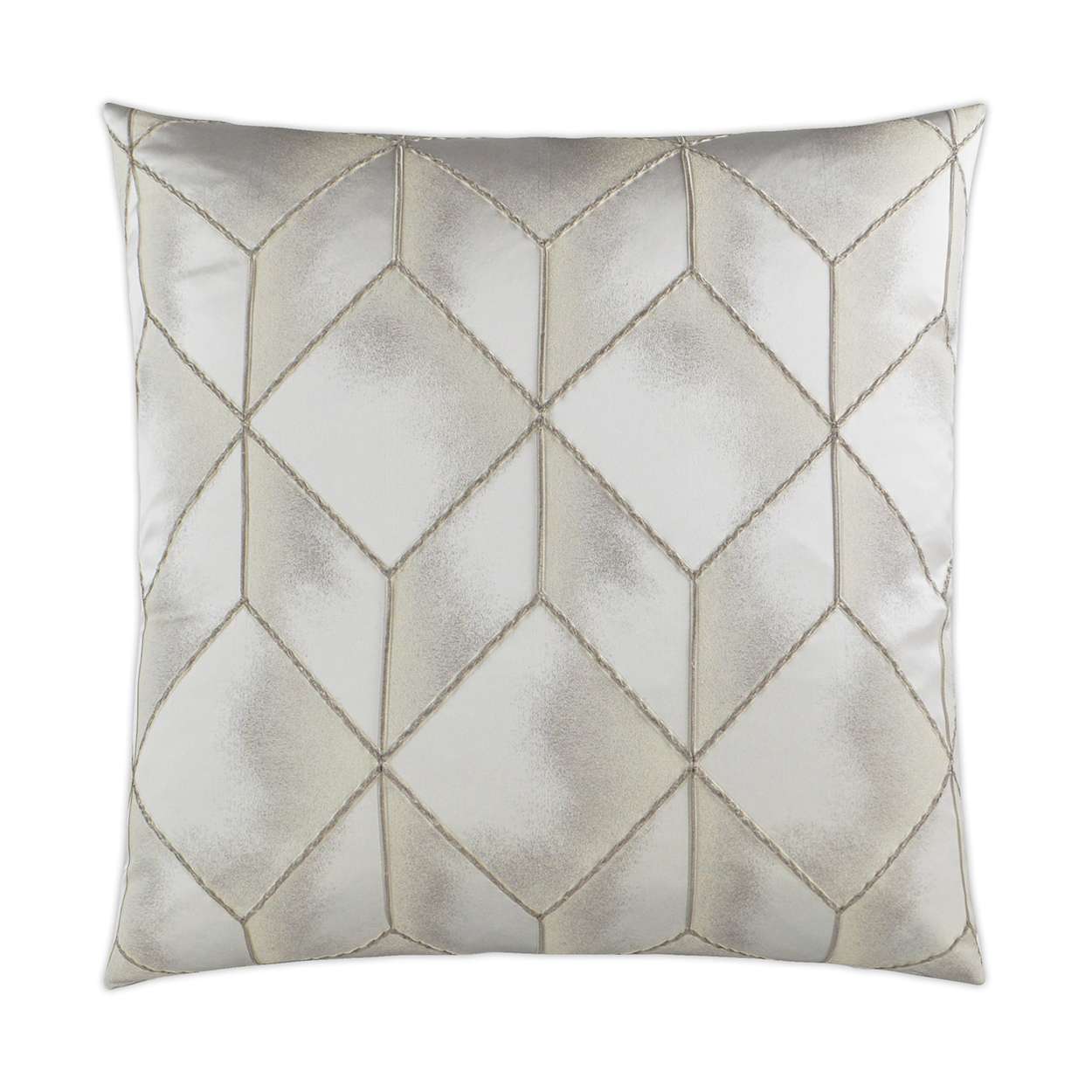 D.V. Kap Social Call Handmade Ivory Throw Pillow