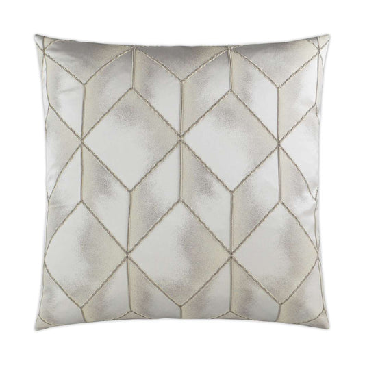 D.V. Kap Social Call Handmade Ivory Throw Pillow