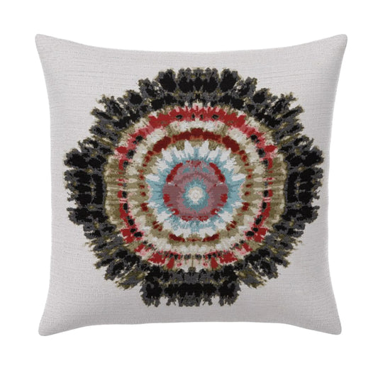 Sunburst Bonfire Handmade Outdoor Pillow