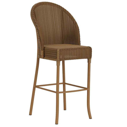 Loom Wicker Outdoor Bar Stool-Outdoor Bar Stools-Lloyd Flanders-Sideboads And Things