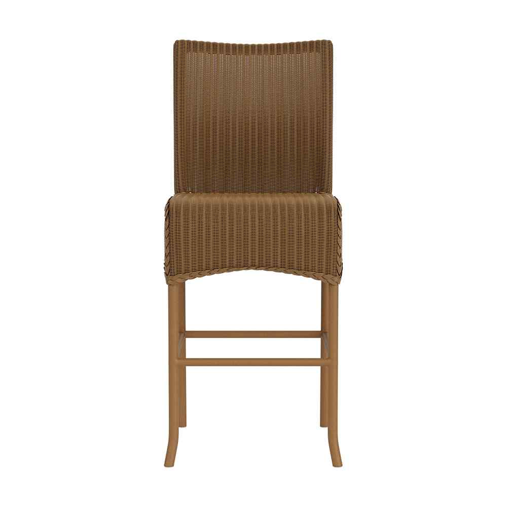 Loom Aluminum Frame Outdoor Bar Stool-Outdoor Bar Stools-Lloyd Flanders-Sideboads And Things