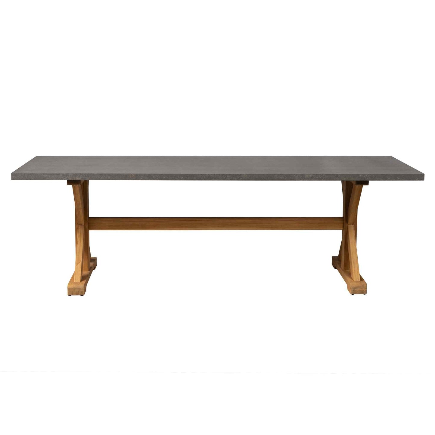 Teak Ceramic Top Outdoor Dining Table-Outdoor Dining Tables-Lloyd Flanders-Sideboads And Things