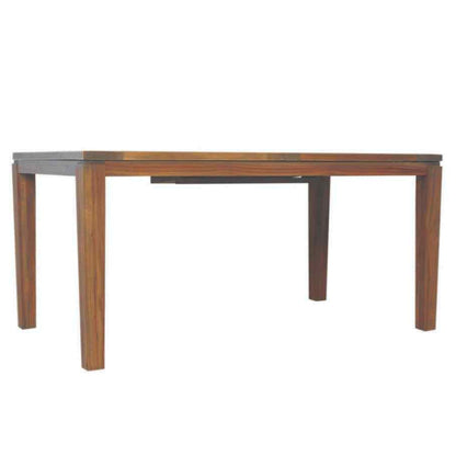 Teak Butterfly Leaf Umbrella Outdoor Dining Table-Outdoor Dining Tables-Lloyd Flanders-Sideboads And Things