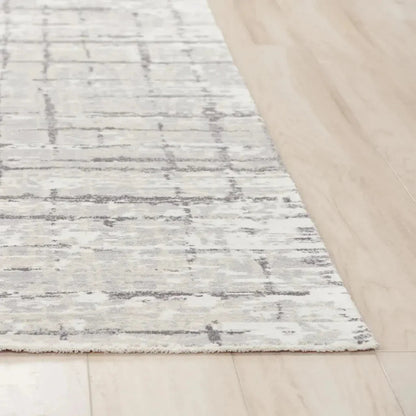 Baan Abstract / Gray Large Area Rugs For Living Room - LOOMLAN - LOOMLAN - Area Rugs
