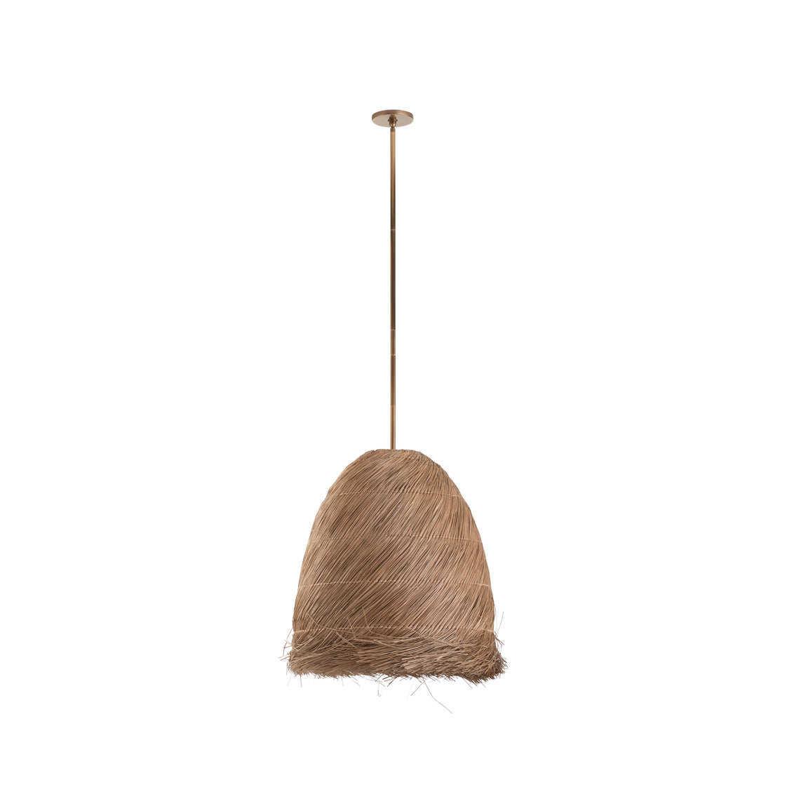 Wildwood Tulum Handwoven Grass Shade Pendant