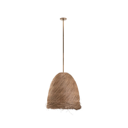 Wildwood Tulum Handwoven Grass Shade Pendant