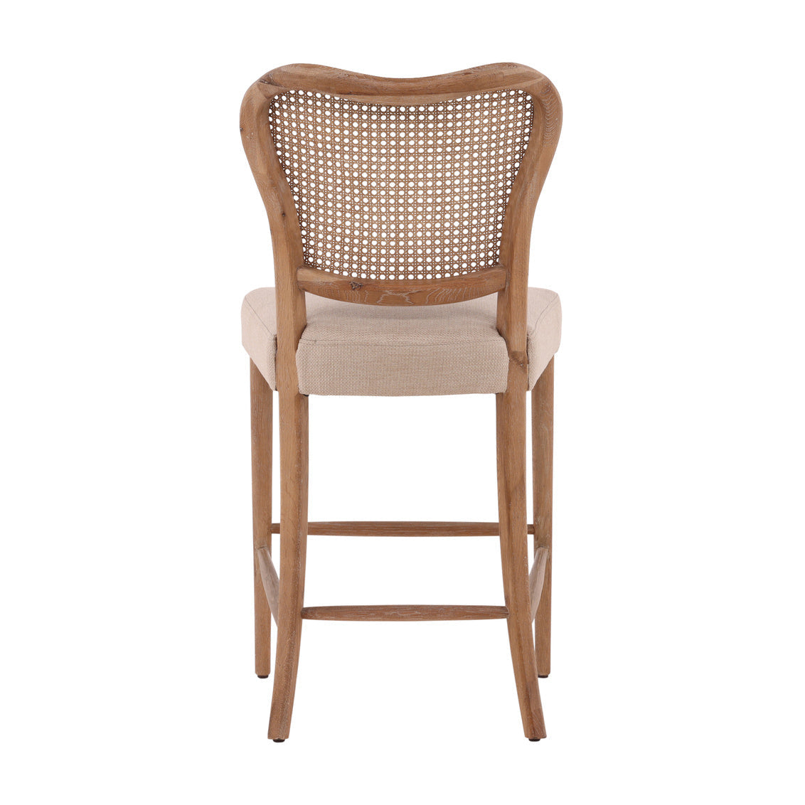 Furniture Classics Leary Cream Performance Fabric Counter Stool