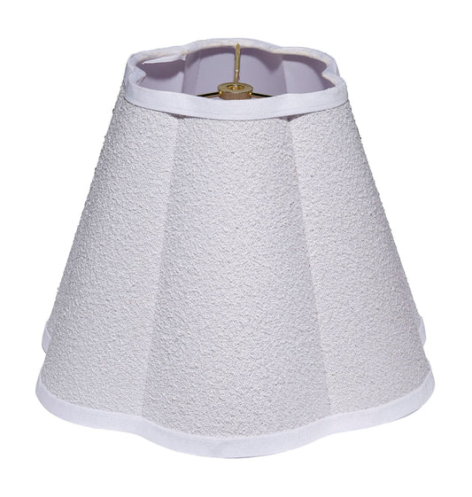 Scalloped Generous Styled Lamp Shade