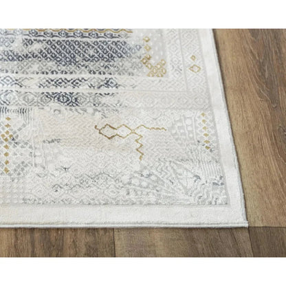 Dite Diamond Gray Kitchen Hallway Runner Rug -- gray