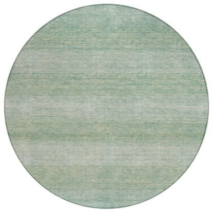 Haelius Teal Washable Indoor-Outdoor Rug