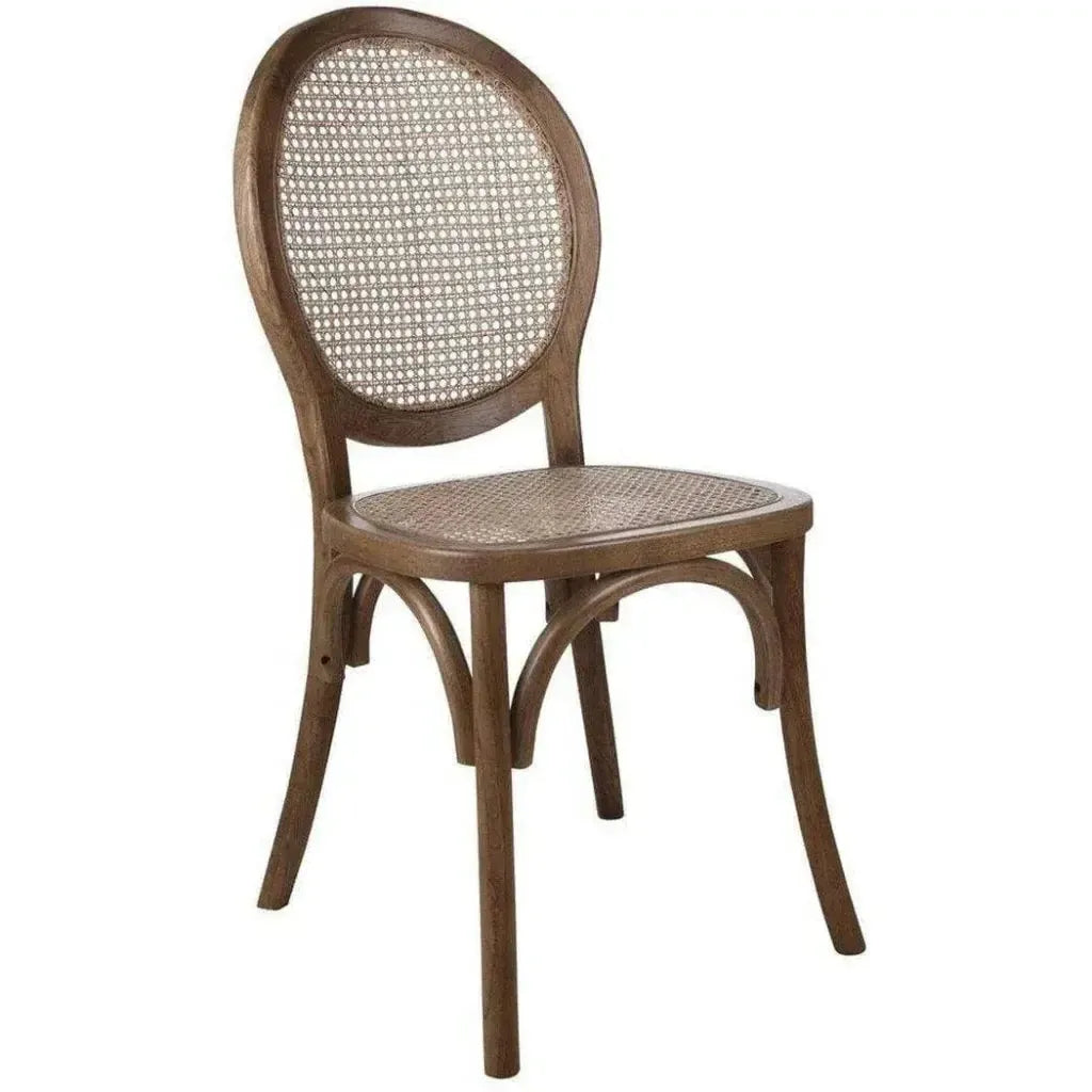 Dining Chair (Set Of 2) Brown Scandinavian