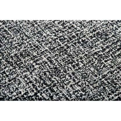 Ceja Charcoal Round Area Rugs For Dining Room - LOOMLAN - LOOMLAN - Area Rugs