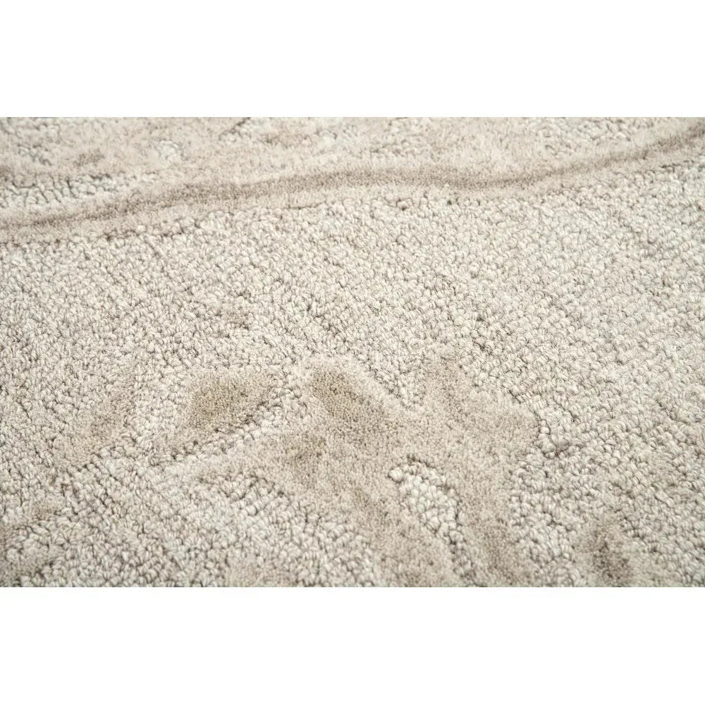 Beng Marble Beige Large Area Rugs For Living Room -- beige