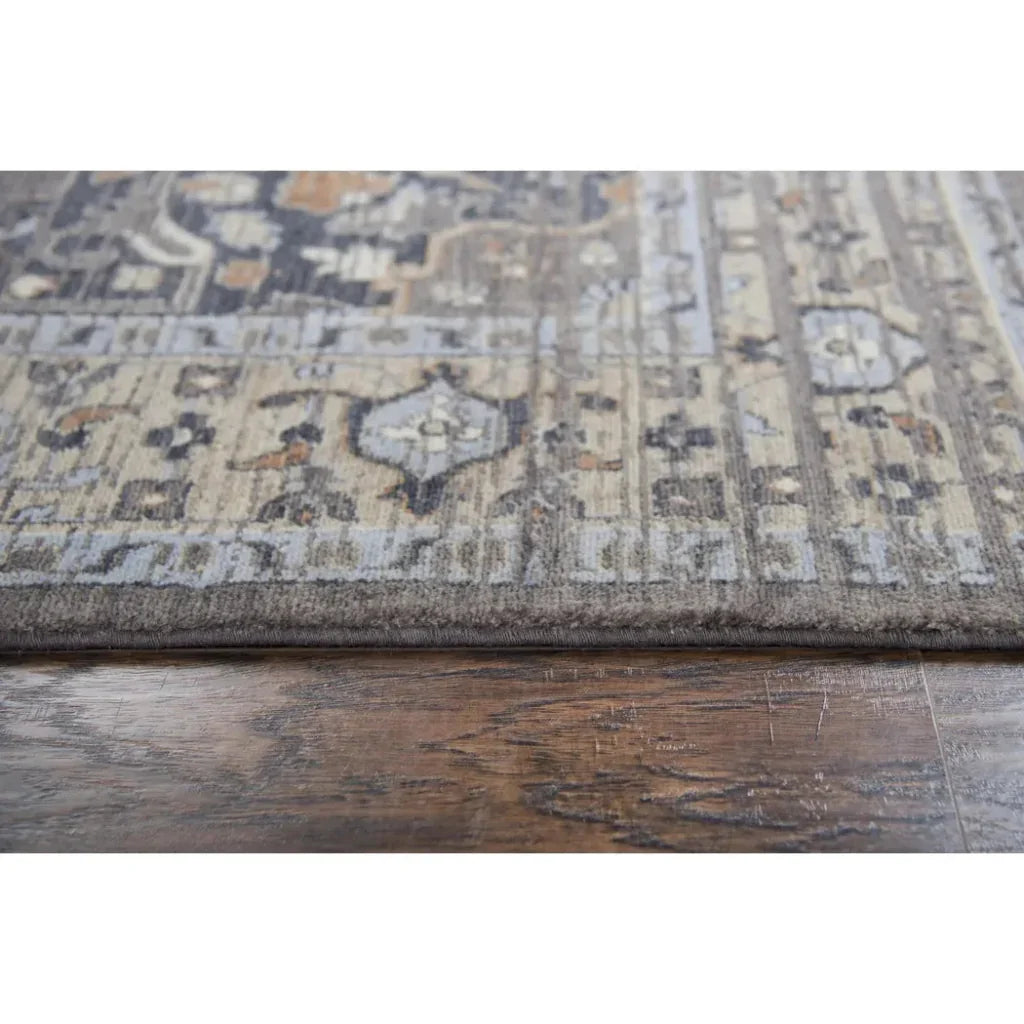 Diet Medallion Rust Large Area Rugs For Living Room - LOOMLAN - LOOMLAN - Area Rugs