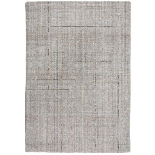 LOOMLAN Azal Solid Gray Area Rugs