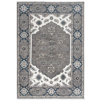 Broc Medallion Gray/ Large Area Rugs For Living Room