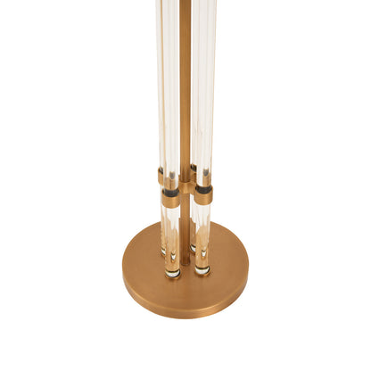 Wildwood Jefferson Four Rods Anchored Glass Floor Lamp