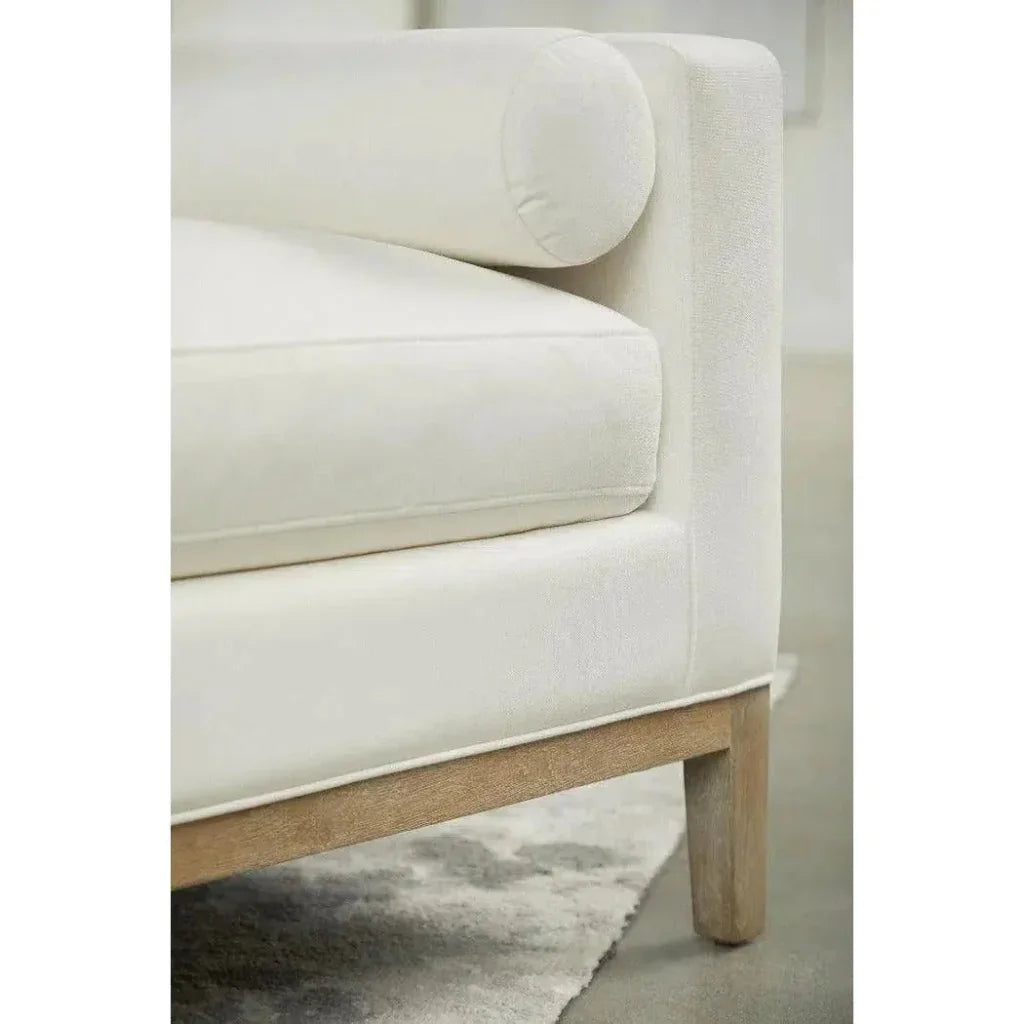 Keaton Bench LiveSmart White Natural Oak -- view 6