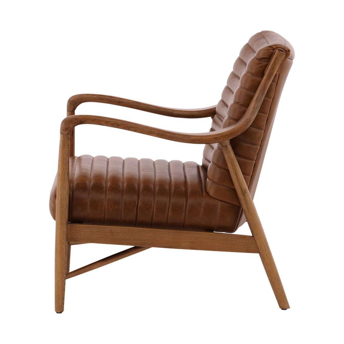 Furniture Classics Baxter Dark Brown Leather Occasional Chair