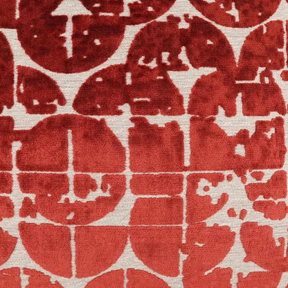 Bravura Sienna Red Throw Pillow With Insert -- view 3