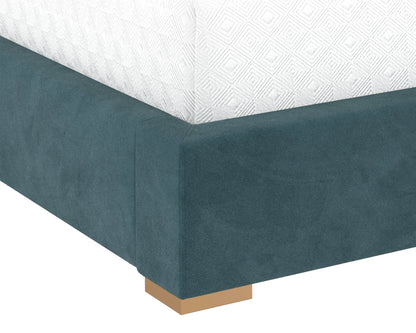 Alisha Fabric Upholstered King Bed