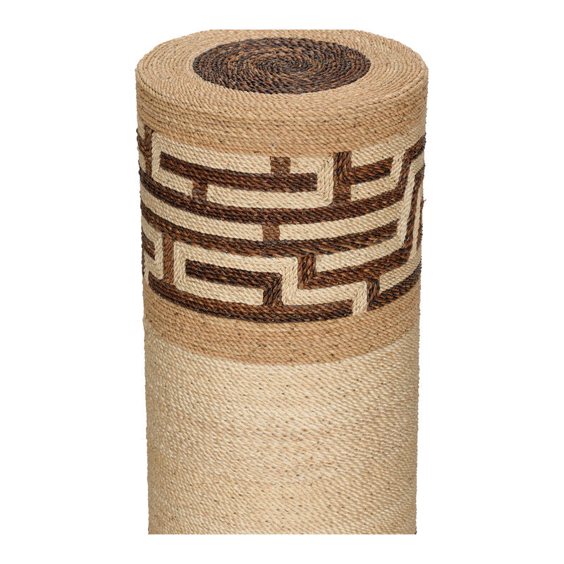 Wildwood Calusa Abaca Rope Warpped Wooden Pedestal